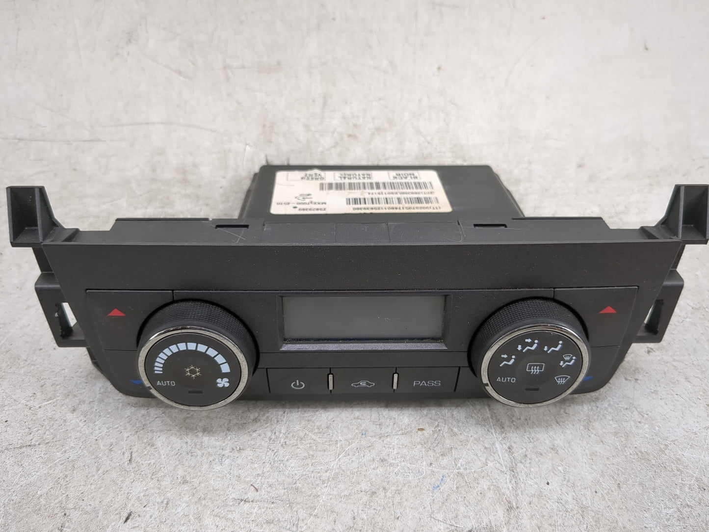 2008-2009 Cadillac Srx Climate Control Module Temperature AC/Heater Replacement P/N:25839380 Fits Fits 2008 2009 OEM Used Au