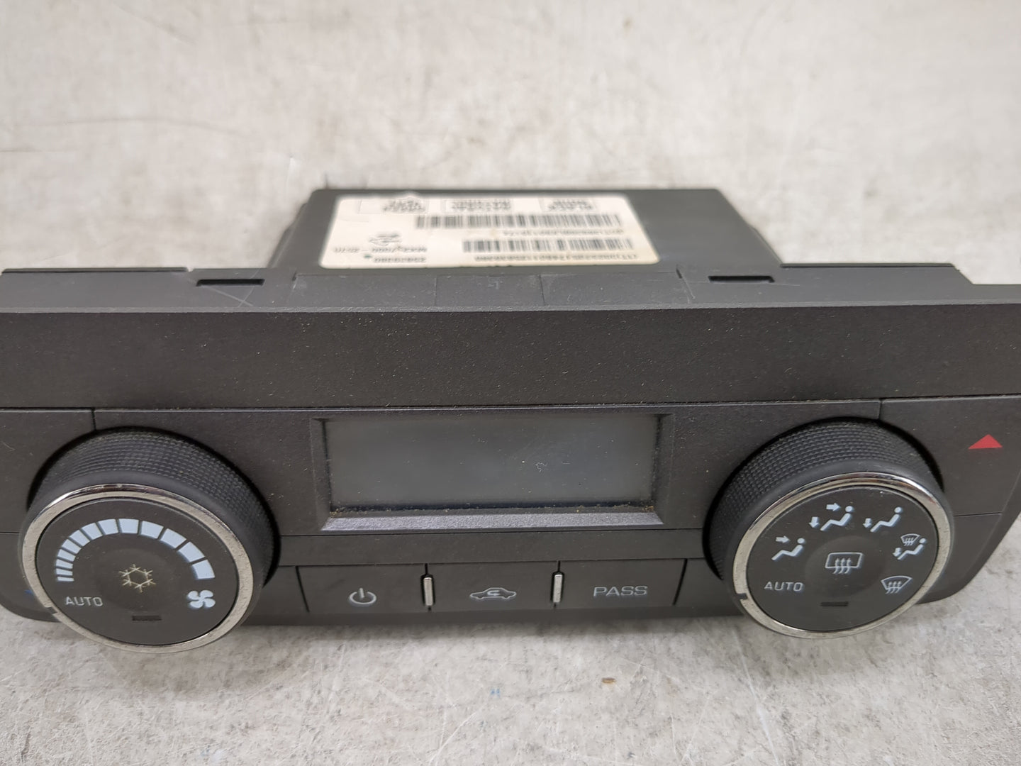 2008-2009 Cadillac Srx Climate Control Module Temperature AC/Heater Replacement P/N:25839380 Fits Fits 2008 2009 OEM Used Au