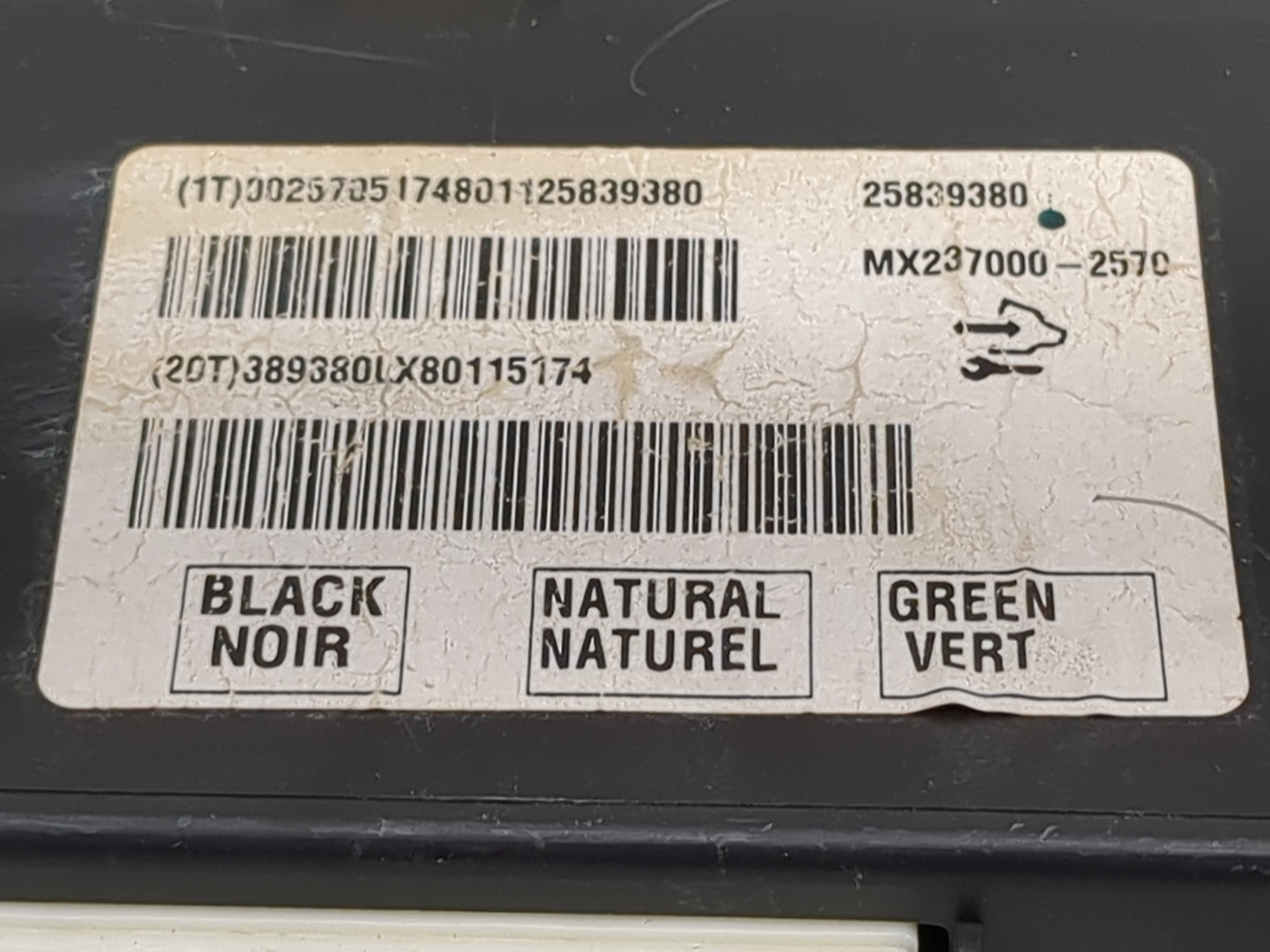 2008-2009 Cadillac Srx Climate Control Module Temperature AC/Heater Replacement P/N:25839380 Fits Fits 2008 2009 OEM Used Au