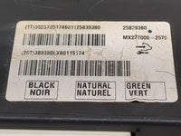 2008-2009 Cadillac Srx Climate Control Module Temperature AC/Heater Replacement P/N:25839380 Fits Fits 2008 2009 OEM Used Au