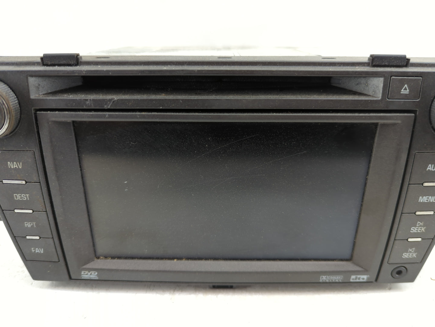 2008-2009 Cadillac Srx Radio AM FM Cd Player Receiver Replacement P/N:25851426 CQ-UG8763X, DW468100-6110 Fits Fits 2008 2009