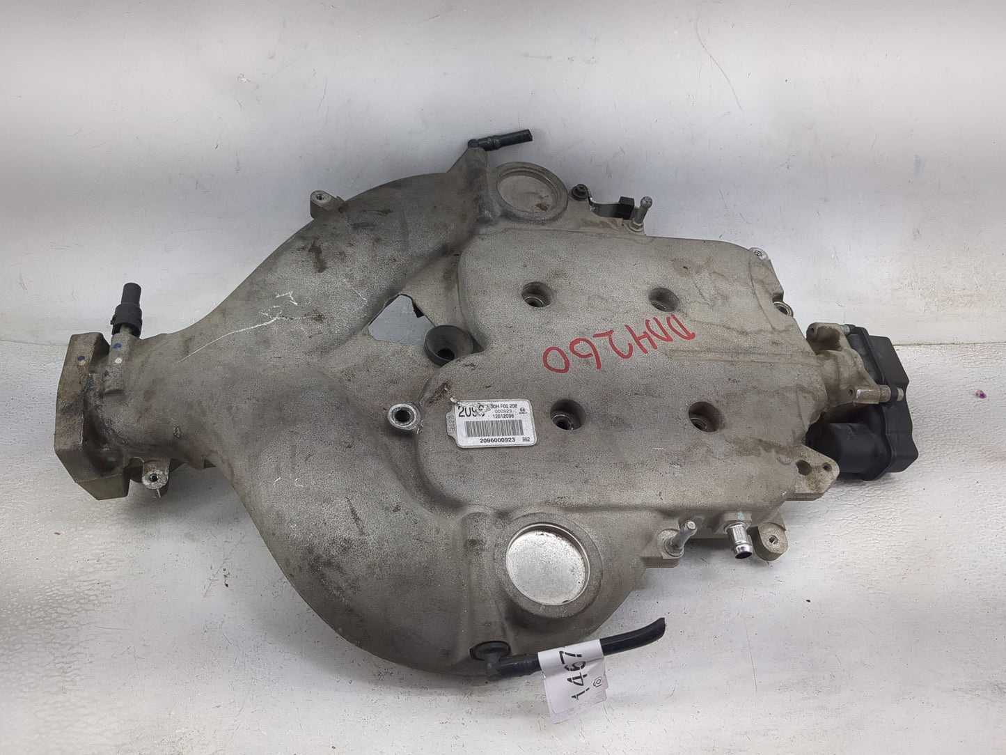 2004-2009 Cadillac Srx Air Intake Manifold P/N:12612096 Fits Fits 2004 2005 2006 2007 2008 2009 OEM Used Auto Parts - Oemuse