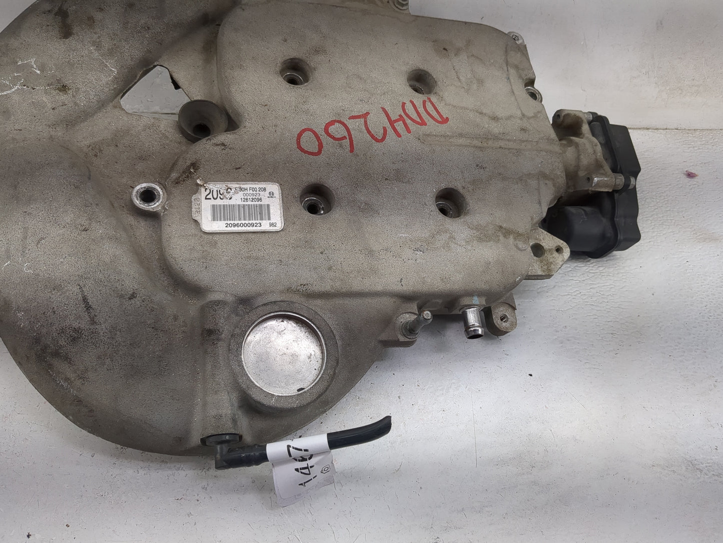 2004-2009 Cadillac Srx Air Intake Manifold P/N:12612096 Fits Fits 2004 2005 2006 2007 2008 2009 OEM Used Auto Parts - Oemuse