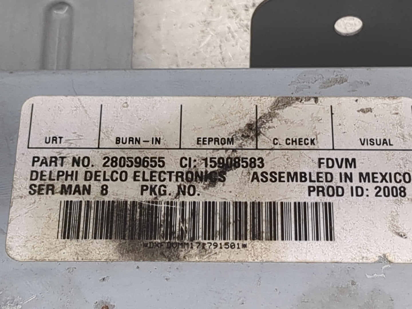 2007-2009 Cadillac Srx Tuner Satellite Receiver - Oemusedautoparts1.com