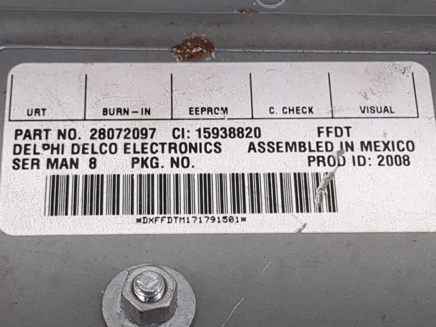 2007-2009 Cadillac Srx Tuner Satellite Receiver - Oemusedautoparts1.com