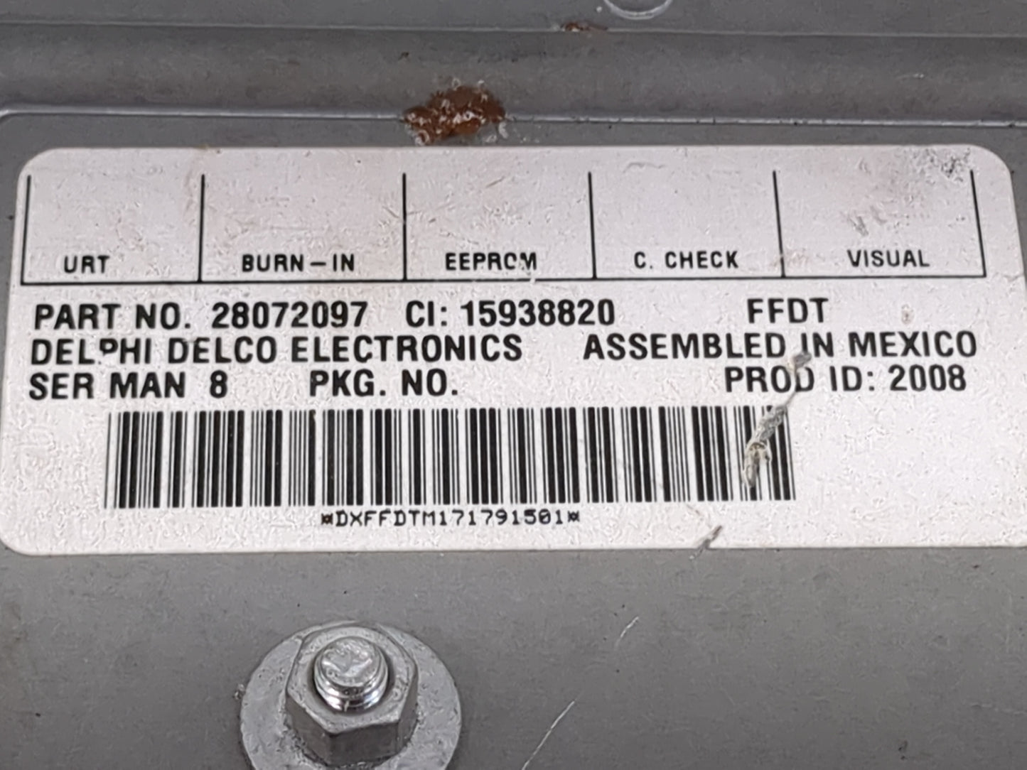 2007-2009 Cadillac Srx Tuner Satellite Receiver - Oemusedautoparts1.com