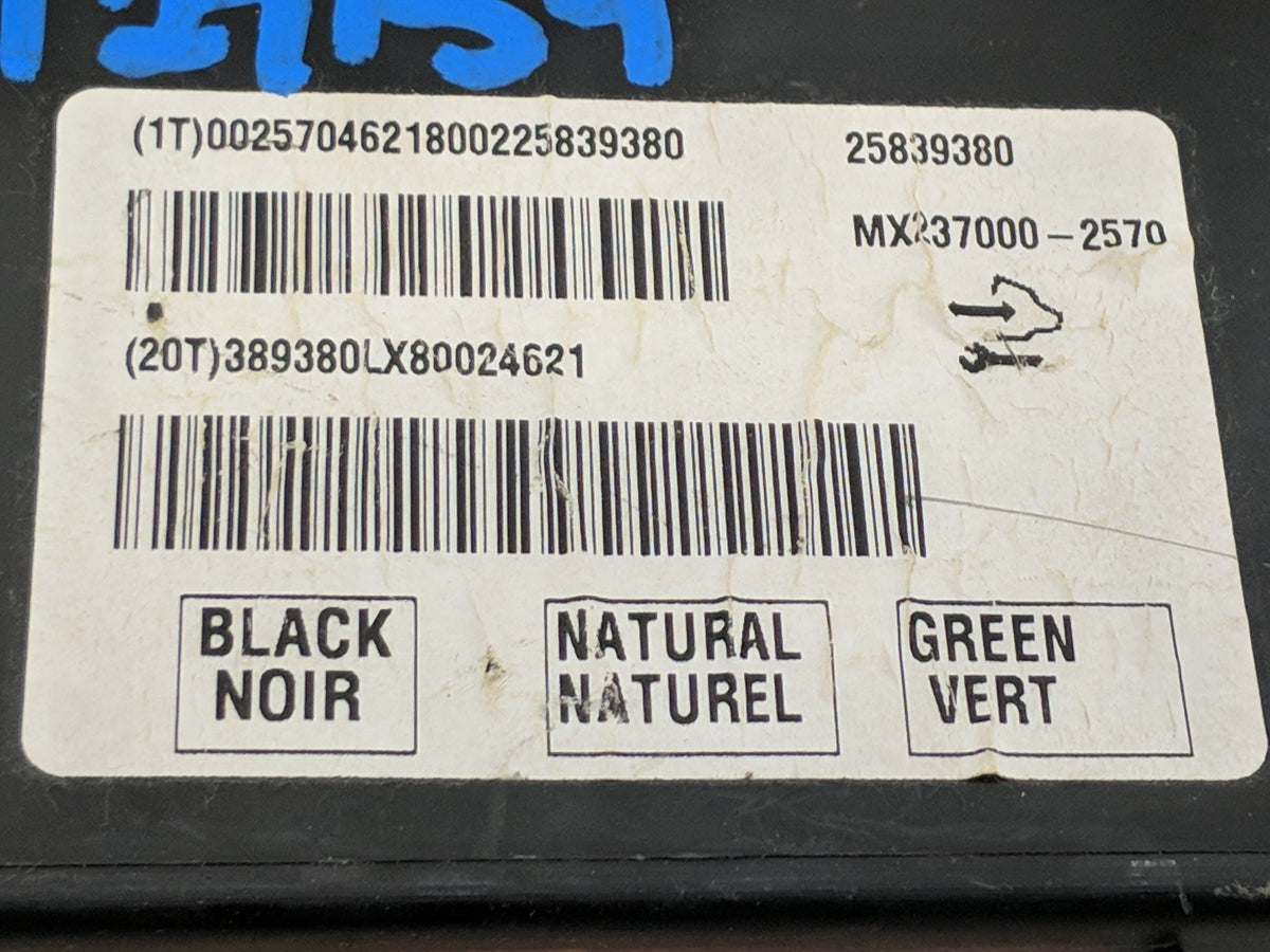 2008-2009 Cadillac Srx Climate Control Module Temperature AC/Heater Replacement P/N:25839380 MX237000-2570 Fits Fits 2008 20