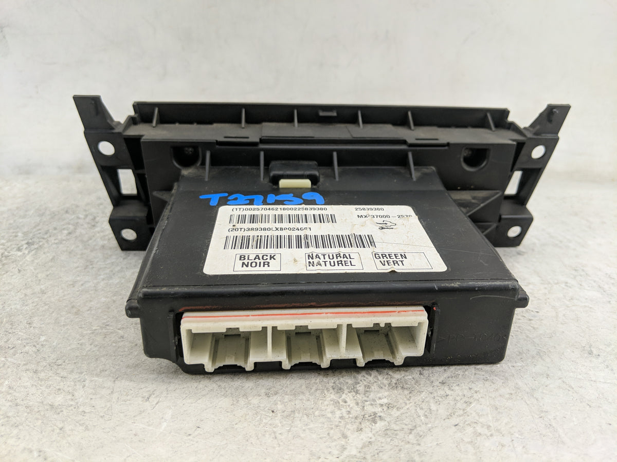 2008-2009 Cadillac Srx Climate Control Module Temperature AC/Heater Replacement P/N:25839380 MX237000-2570 Fits Fits 2008 20