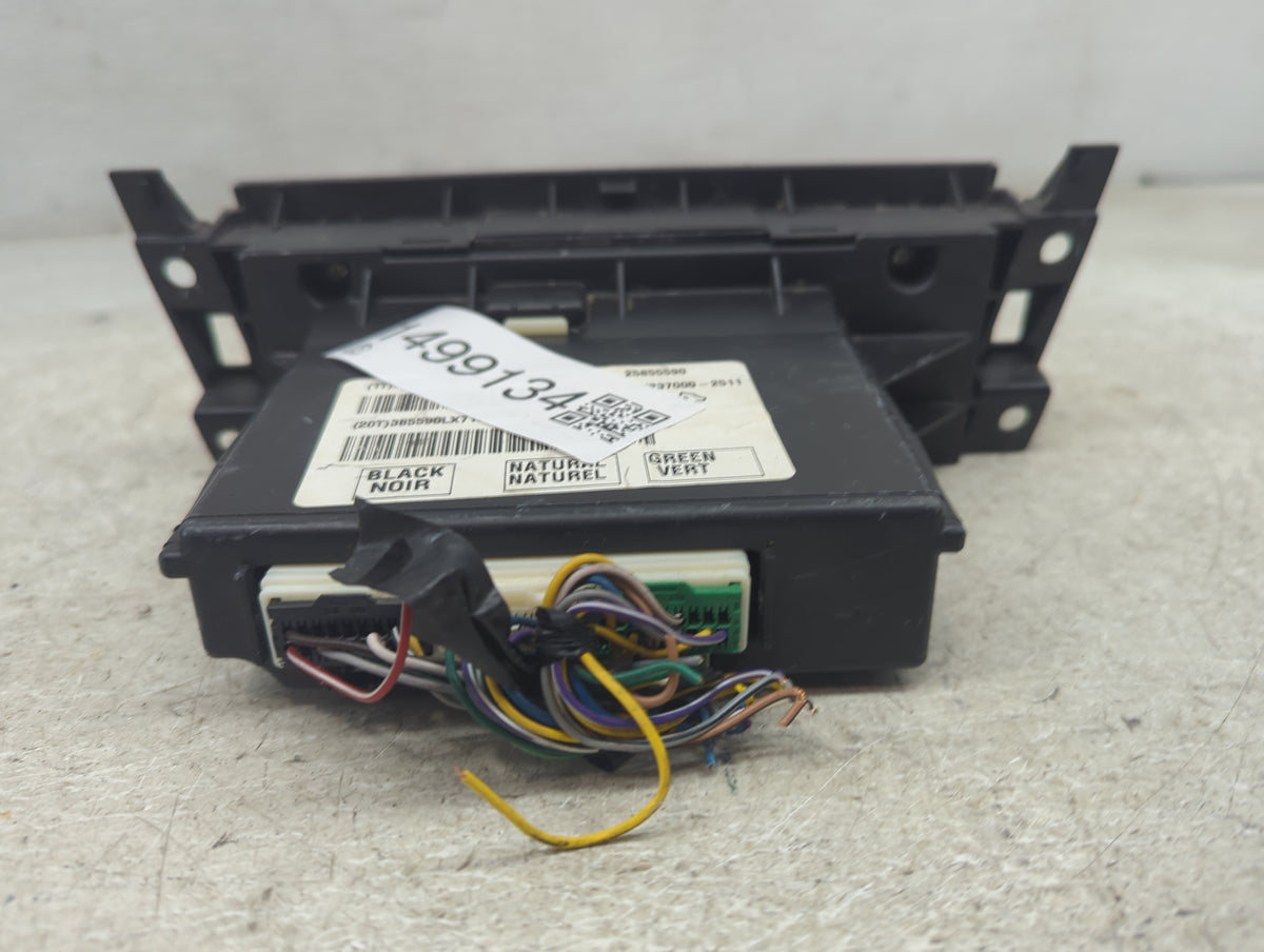 2008-2009 Cadillac Srx Climate Control Module Temperature AC/Heater Replacement P/N:25855590 15837000-2511 Fits Fits 2008 20