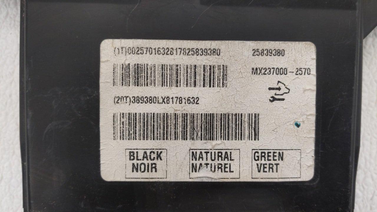 2008-2009 Cadillac Srx Climate Control Module Temperature AC/Heater Replacement P/N:25855590 25839380 Fits Fits 2008 2009 OE