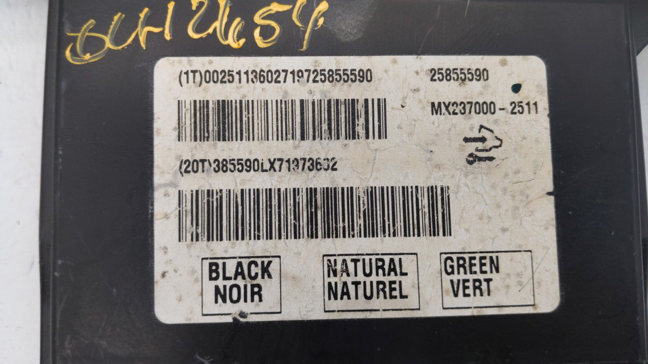 2008-2009 Cadillac Srx Climate Control Module Temperature AC/Heater Replacement P/N:25855590 25839380 Fits Fits 2008 2009 OE