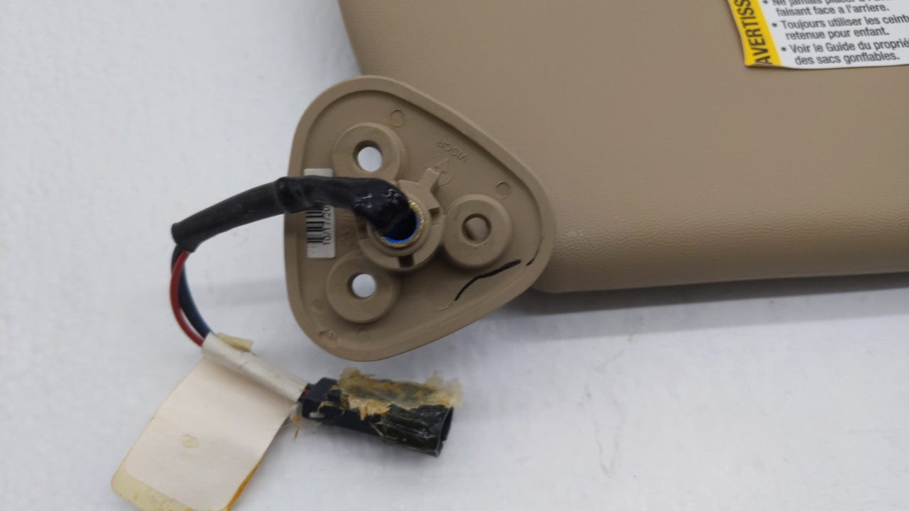 2007-2009 Cadillac Srx Sun Visor Shade Replacement Driver Left Mirror Fits Fits 2007 2008 2009 OEM Used Auto Parts - Oemused