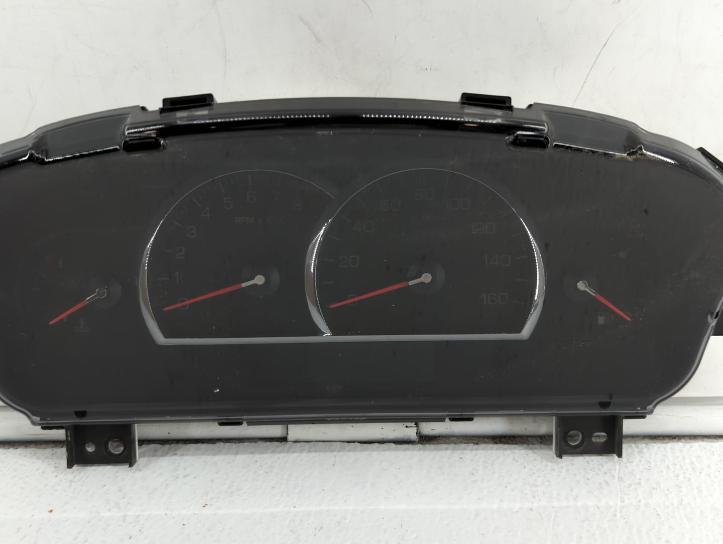 2008-2009 Cadillac Srx Instrument Cluster Speedometer Gauges P/N:25810140 25961448, 25904017, 25961448 Fits Fits 2008 2009 O