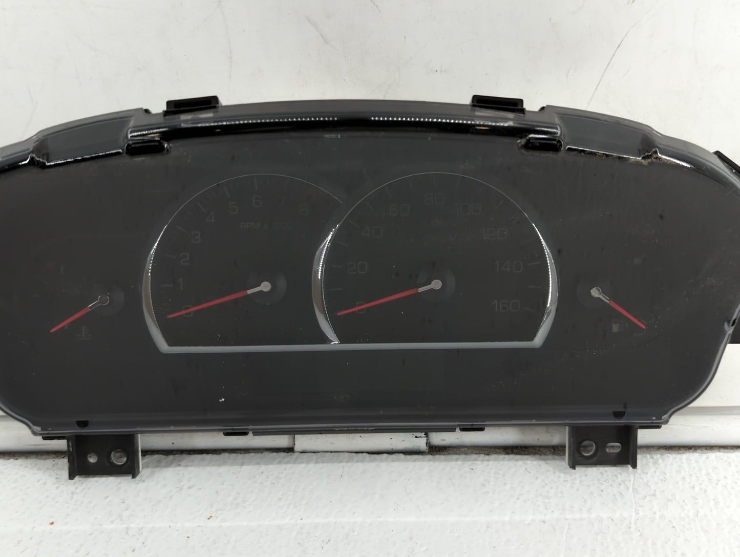 2008-2009 Cadillac Srx Instrument Cluster Speedometer Gauges P/N:25810140 25961448, 25904017, 25961448 Fits Fits 2008 2009 O