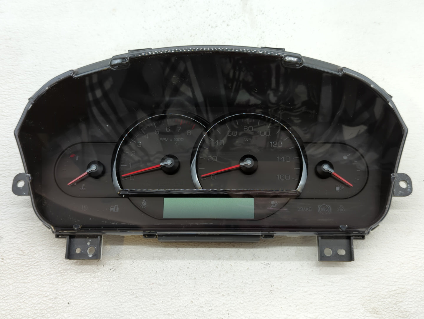 2008-2009 Cadillac Srx Instrument Cluster Speedometer Gauges P/N:25810140 25961448, 25904017, 25961448 Fits Fits 2008 2009 O