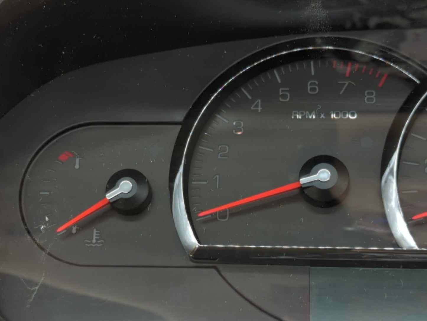 2008-2009 Cadillac Srx Instrument Cluster Speedometer Gauges P/N:25810140 25961448, 25904017, 25961448 Fits Fits 2008 2009 O