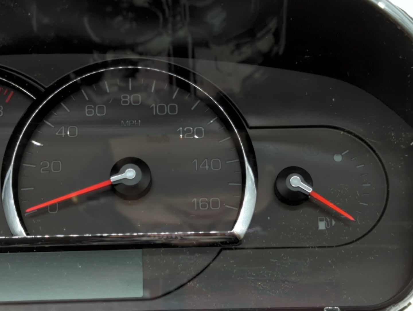 2008-2009 Cadillac Srx Instrument Cluster Speedometer Gauges P/N:25810140 25961448, 25904017, 25961448 Fits Fits 2008 2009 O