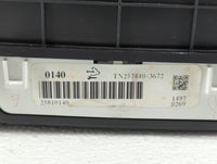2008-2009 Cadillac Srx Instrument Cluster Speedometer Gauges P/N:25810140 25961448, 25904017, 25961448 Fits Fits 2008 2009 O