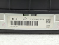 2008-2009 Cadillac Srx Instrument Cluster Speedometer Gauges P/N:25810140 25961448, 25904017, 25961448 Fits Fits 2008 2009 O