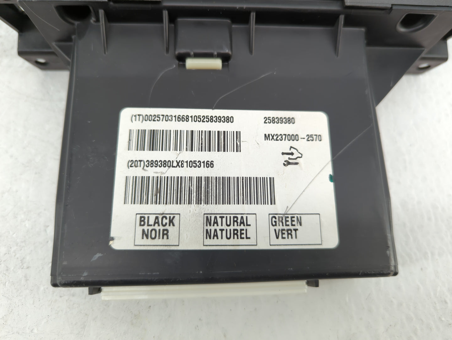 2008-2009 Cadillac Srx Climate Control Module Temperature AC/Heater Replacement P/N:25855590 25839380 Fits Fits 2008 2009 OE