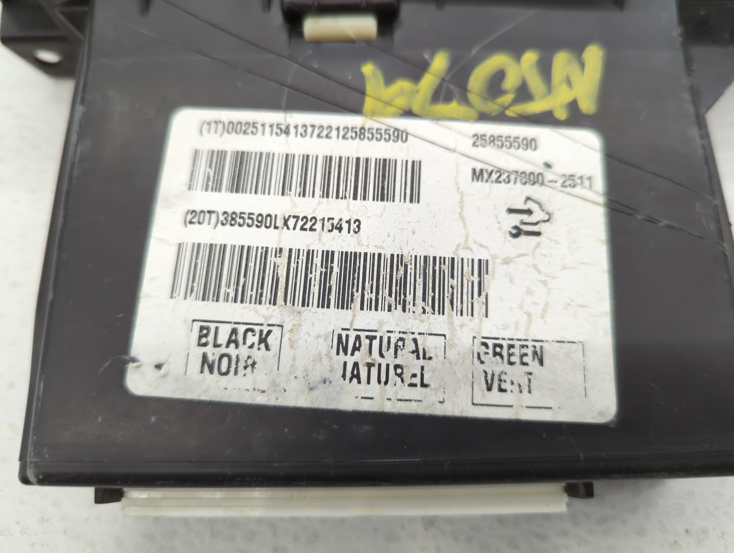 2008-2009 Cadillac Srx Climate Control Module Temperature AC/Heater Replacement P/N:25855590 Fits Fits 2008 2009 OEM Used Au
