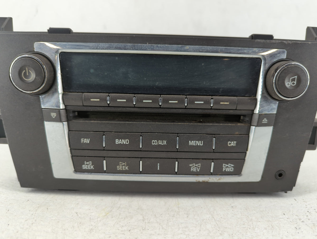 2007-2008 Cadillac Srx Am Fm Cd Player Radio Receiver 548961 - Oemusedautoparts1.com