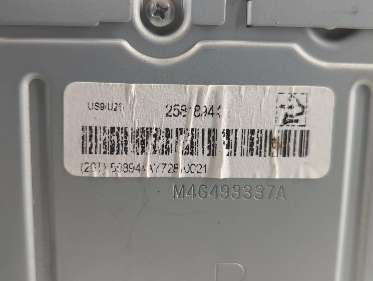 2007-2008 Cadillac Srx Am Fm Cd Player Radio Receiver 548961 - Oemusedautoparts1.com