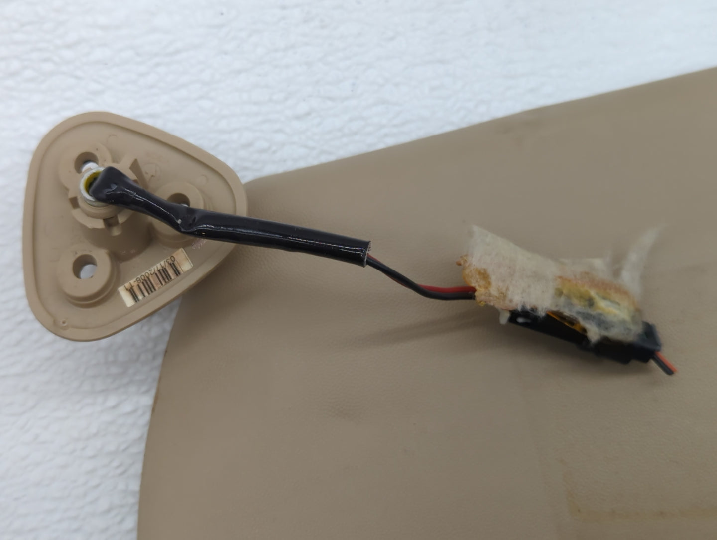 2008 Cadillac Srx Sun Visor Shade Replacement Passenger Right Mirror Fits OEM Used Auto Parts - Oemusedautoparts1.com