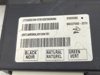 2008-2009 Cadillac Srx Climate Control Module Temperature AC/Heater Replacement P/N:25855590 Fits Fits 2008 2009 OEM Used Au