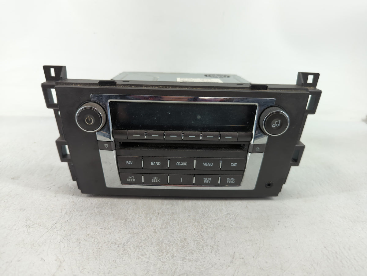 2007-2008 Cadillac Srx Am Fm Cd Player Radio Receiver 655199 - Oemusedautoparts1.com
