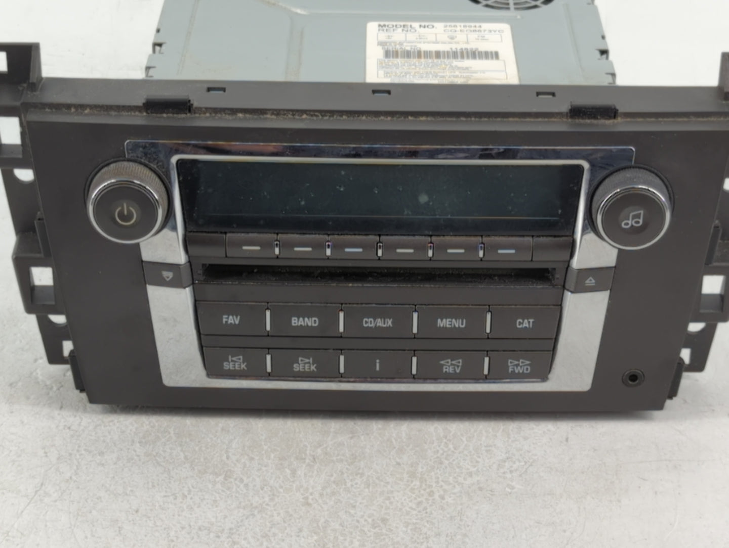2007-2008 Cadillac Srx Am Fm Cd Player Radio Receiver - Oemusedautoparts1.com