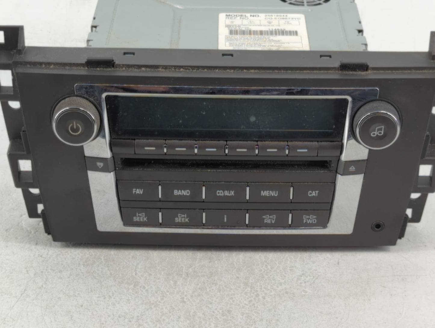 2007-2008 Cadillac Srx Am Fm Cd Player Radio Receiver - Oemusedautoparts1.com