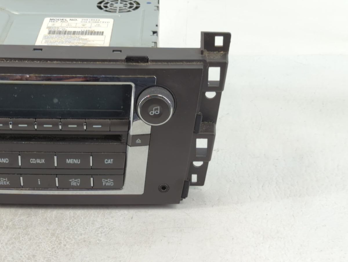 2007-2008 Cadillac Srx Am Fm Cd Player Radio Receiver 655199 - Oemusedautoparts1.com
