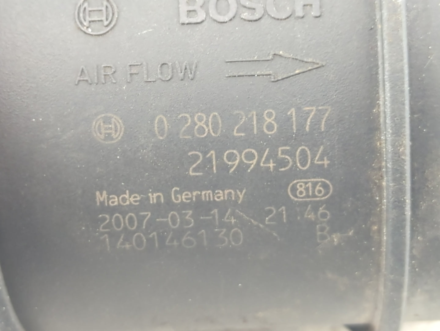 2007-2009 Cadillac Srx Mass Air Flow Meter Maf - Oemusedautoparts1.com