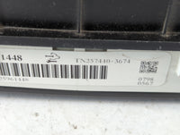 2008-2009 Cadillac Srx Instrument Cluster Speedometer Gauges P/N:TN257440-3674 Fits Fits 2008 2009 OEM Used Auto Parts - Oem