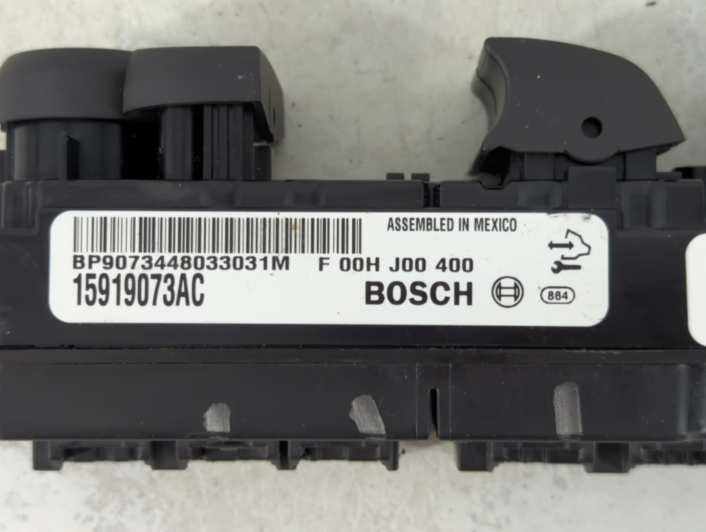 2007-2009 Cadillac Srx Master Power Window Switch Replacement Driver Side Left P/N:F 00H J00 400 15919073AC Fits OEM Used Au