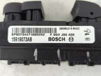 2007-2009 Cadillac Srx Master Power Window Switch Replacement Driver Side Left P/N:15919073AB Fits Fits 2007 2008 2009 OEM U