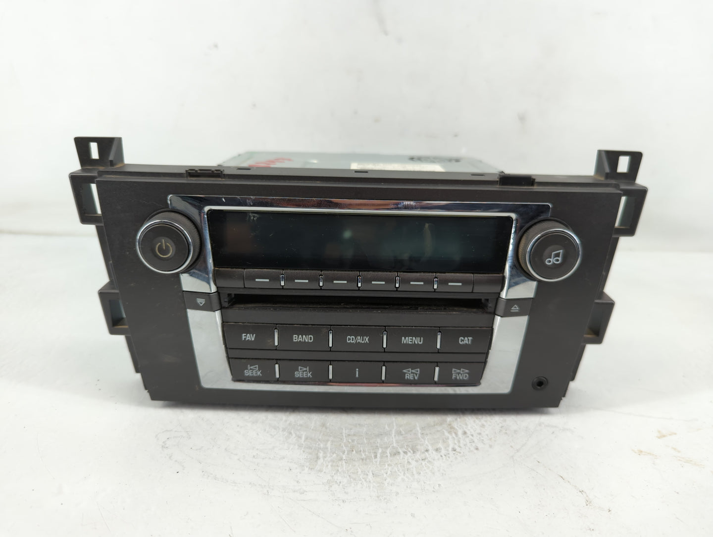 2007-2008 Cadillac Srx Radio AM FM Cd Player Receiver Replacement P/N:25818944 Fits Fits 2007 2008 2009 OEM Used Auto Parts 