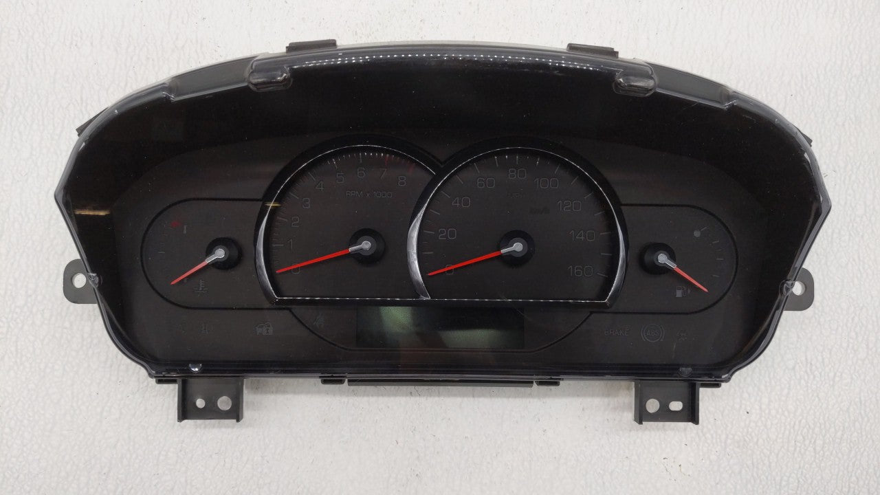 2008 Cadillac Srx Instrument Cluster Speedometer Gauges P/N:25961448 25904017, 25961448 Fits Fits 2009 OEM Used Auto Parts -