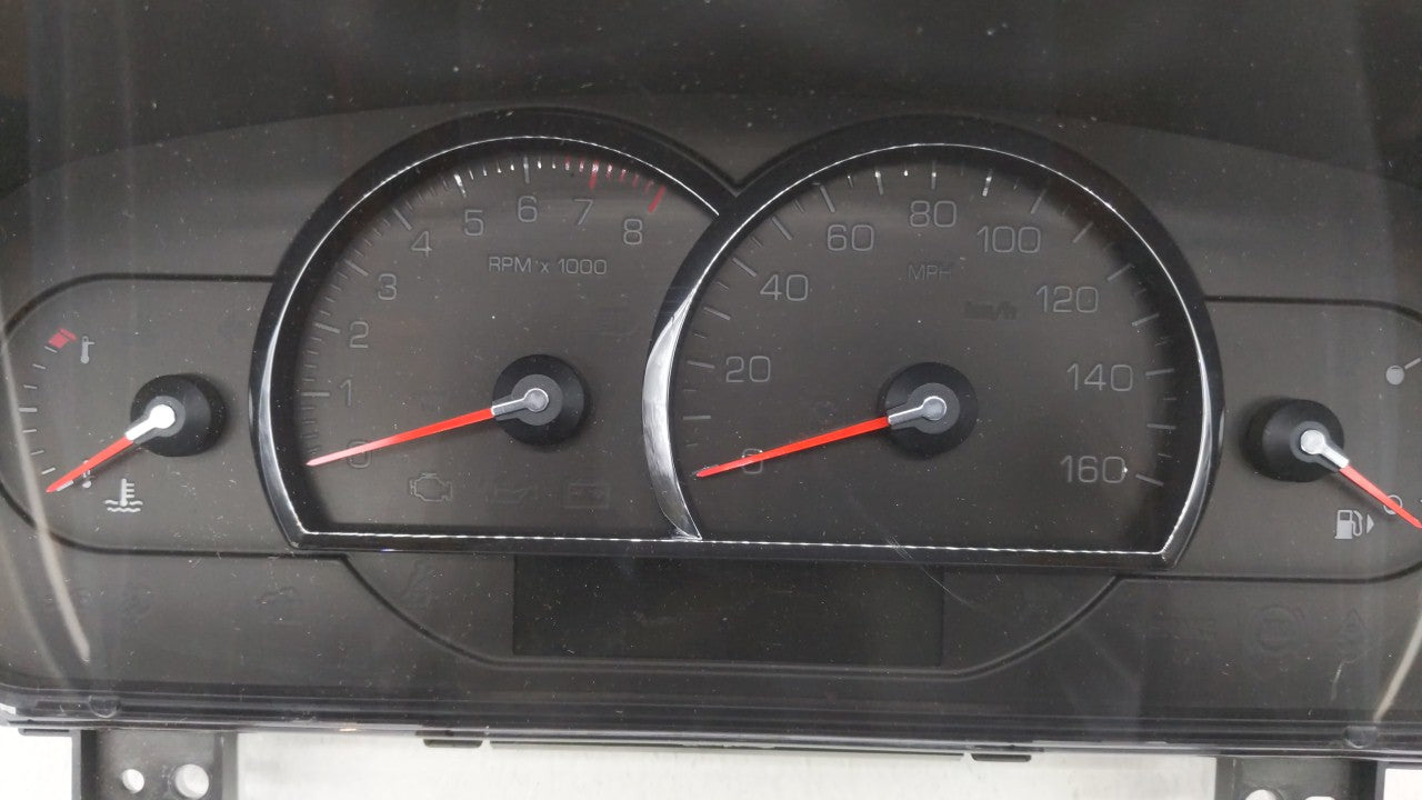 2008 Cadillac Srx Instrument Cluster Speedometer Gauges P/N:25961448 25904017, 25961448 Fits Fits 2009 OEM Used Auto Parts -
