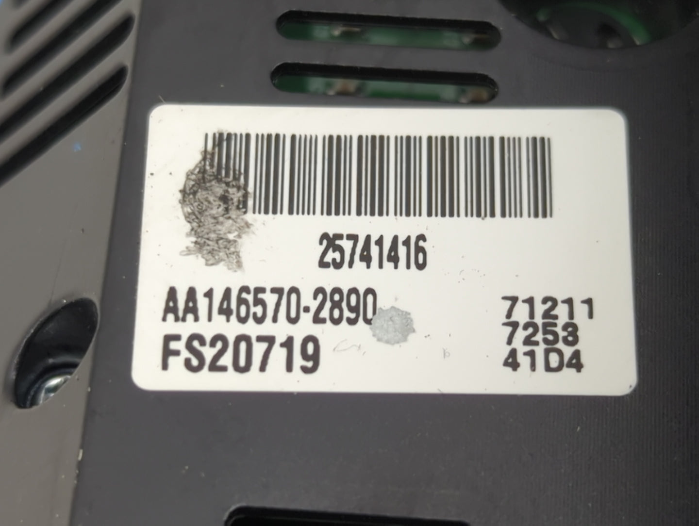 2005-2011 Cadillac Sts Climate Control Module Temperature AC/Heater Replacement P/N:25741416 AA146570-2890 Fits OEM Used Aut