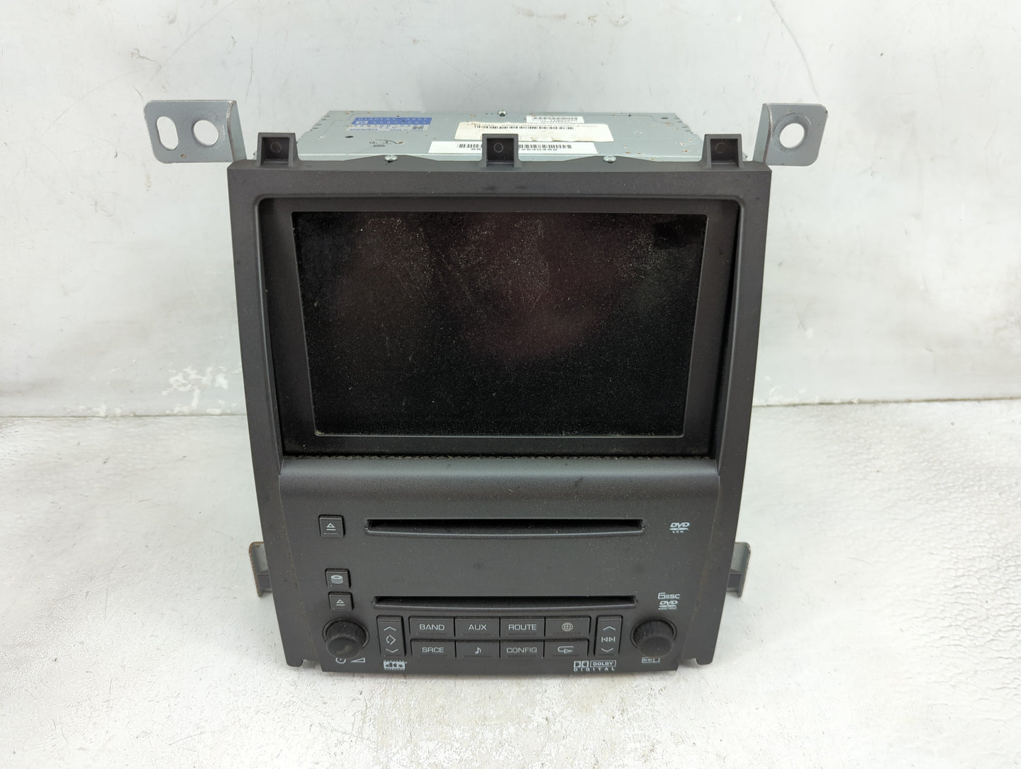 2008 Cadillac Sts Radio AM FM Cd Player Receiver Replacement P/N:25897589 Fits OEM Used Auto Parts - Oemusedautoparts1.com