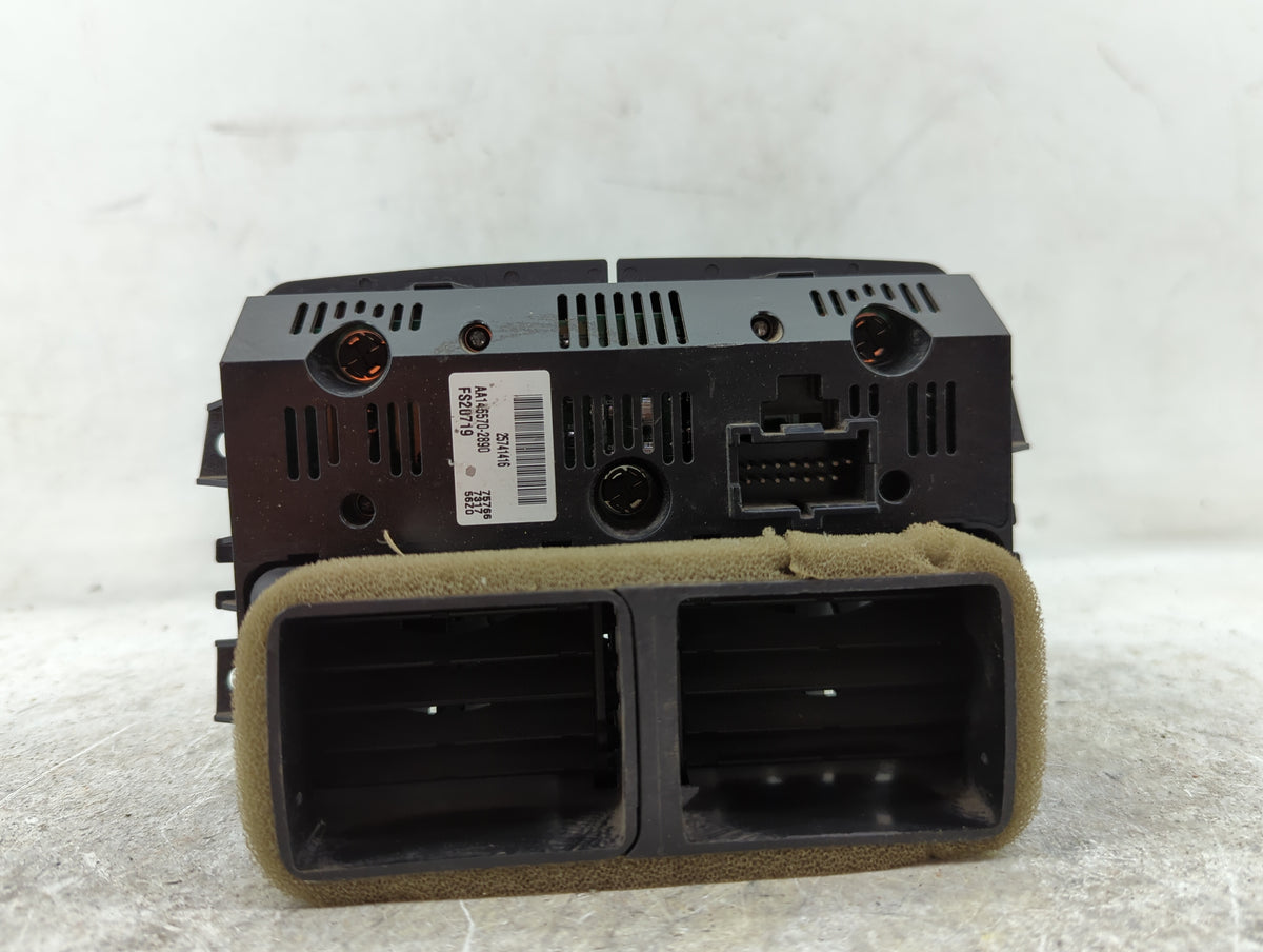 2005-2011 Cadillac Sts Climate Control Module Temperature AC/Heater Replacement P/N:25741416 AA145570-2890 Fits OEM Used Aut