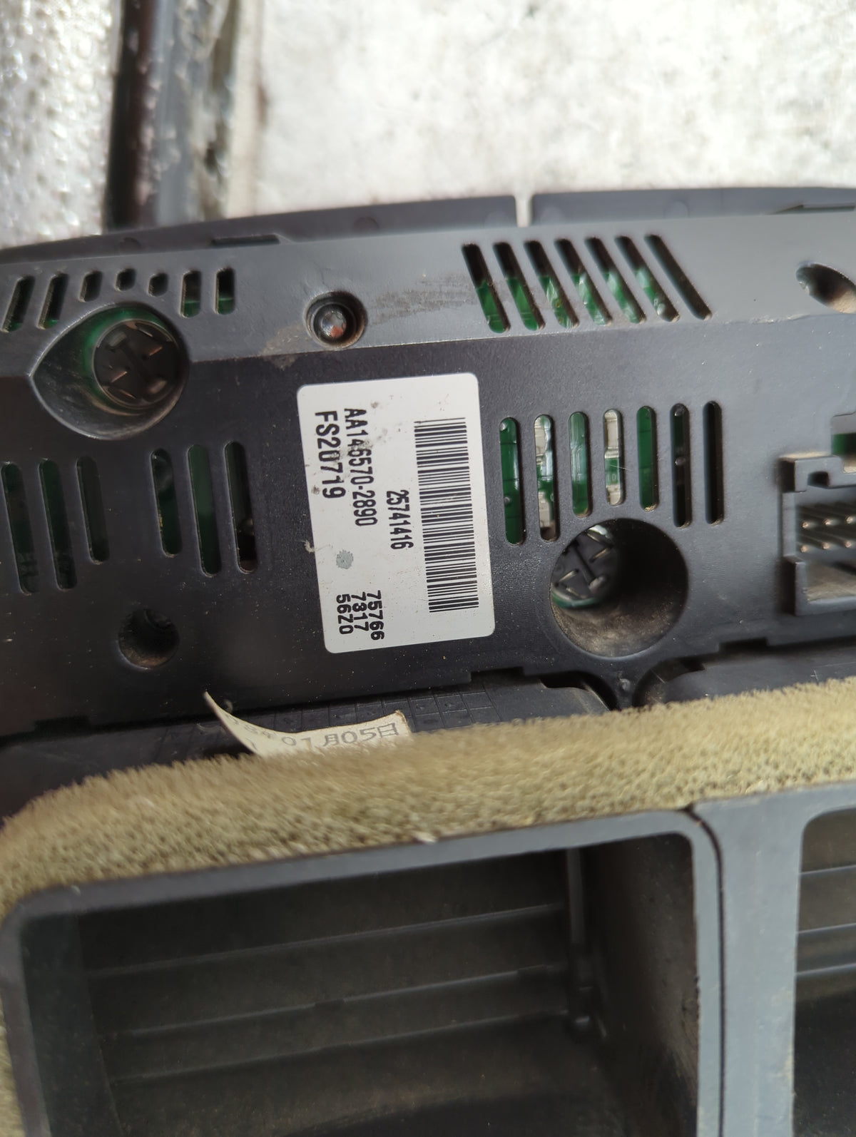 2005-2011 Cadillac Sts Climate Control Module Temperature AC/Heater Replacement P/N:25741416 AA145570-2890 Fits OEM Used Aut