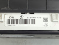 2008 Cadillac Sts Instrument Cluster Speedometer Gauges P/N:TN257440-3603 15931766 Fits OEM Used Auto Parts - Oemusedautopar