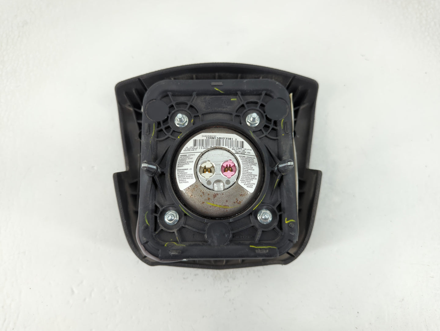 2008-2011 Cadillac Sts Air Bag Driver Left Steering Wheel Mounted P/N:34025023A Fits Fits 2008 2009 2010 2011 OEM Used Auto 