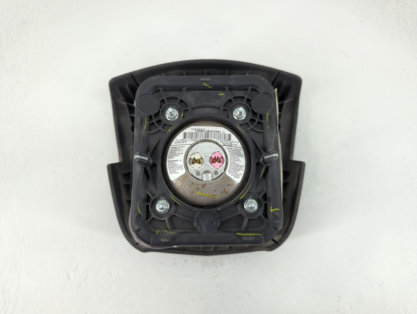 2008-2011 Cadillac Sts Air Bag Driver Left Steering Wheel Mounted P/N:34025023A Fits Fits 2008 2009 2010 2011 OEM Used Auto 