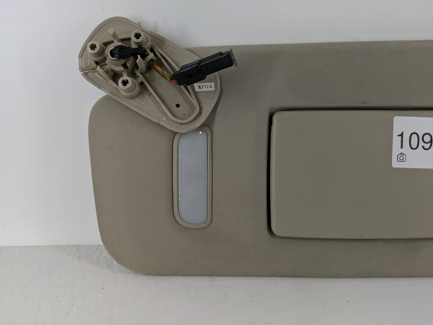 2008 Chevrolet Avalanche 1500 Sun Visor Shade Replacement Driver Left Mirror Fits Fits 2007 2009 2010 2011 2012 2013 2014 OE