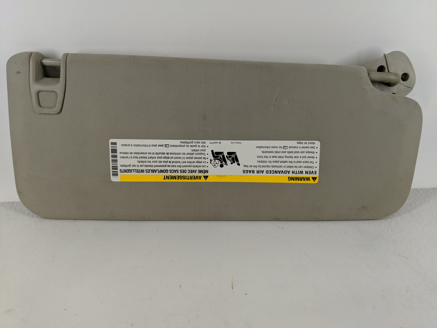 2008 Chevrolet Avalanche 1500 Sun Visor Shade Replacement Driver Left Mirror Fits Fits 2007 2009 2010 2011 2012 2013 2014 OE