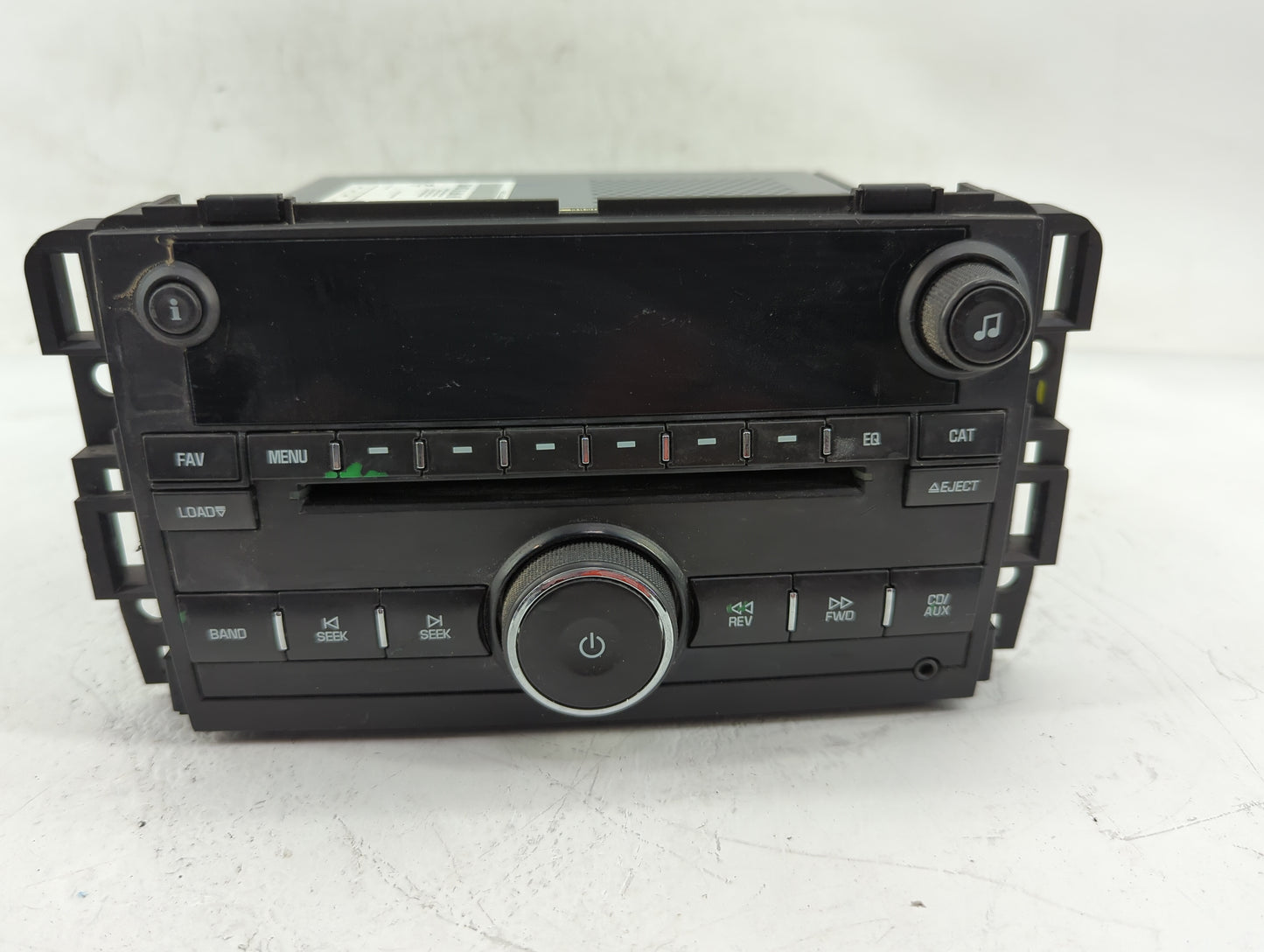 2008 Chevrolet Avalanche 1500 Radio AM FM Cd Player Receiver Replacement P/N:25941920 Fits Fits 2007 2009 2010 OEM Used Auto